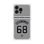 プレミアムスクエアケース with MagSafe［ 読売ジャイアンツ - #68 UTSUNOMIYA - ビジター ］