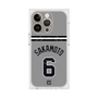 プレミアムスクエアケース with MagSafe［ 読売ジャイアンツ - #6 SAKAMOTO - ビジター ］