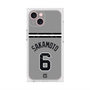プレミアムスクエアケース with MagSafe［ 読売ジャイアンツ - #6 SAKAMOTO - ビジター ］
