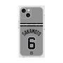 プレミアムスクエアケース with MagSafe［ 読売ジャイアンツ - #6 SAKAMOTO - ビジター ］