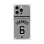 プレミアムスクエアケース with MagSafe［ 読売ジャイアンツ - #6 SAKAMOTO - ビジター ］