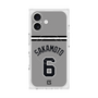 プレミアムスクエアケース with MagSafe［ 読売ジャイアンツ - #6 SAKAMOTO - ビジター ］