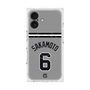 プレミアムスクエアケース with MagSafe［ 読売ジャイアンツ - #6 SAKAMOTO - ビジター ］