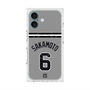 プレミアムスクエアケース with MagSafe［ 読売ジャイアンツ - #6 SAKAMOTO - ビジター ］