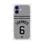 プレミアムスクエアケース with MagSafe［ 読売ジャイアンツ - #6 SAKAMOTO - ビジター ］