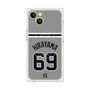 プレミアムスクエアケース with MagSafe［ 読売ジャイアンツ - #69 HIRAYAMA - ビジター ］