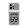 プレミアムスクエアケース with MagSafe［ 読売ジャイアンツ - #69 HIRAYAMA - ビジター ］