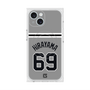 プレミアムスクエアケース with MagSafe［ 読売ジャイアンツ - #69 HIRAYAMA - ビジター ］