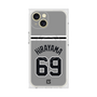 プレミアムスクエアケース with MagSafe［ 読売ジャイアンツ - #69 HIRAYAMA - ビジター ］