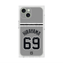 プレミアムスクエアケース with MagSafe［ 読売ジャイアンツ - #69 HIRAYAMA - ビジター ］