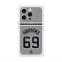 プレミアムスクエアケース with MagSafe［ 読売ジャイアンツ - #69 HIRAYAMA - ビジター ］