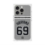 プレミアムスクエアケース with MagSafe［ 読売ジャイアンツ - #69 HIRAYAMA - ビジター ］