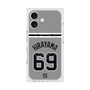 プレミアムスクエアケース with MagSafe［ 読売ジャイアンツ - #69 HIRAYAMA - ビジター ］