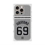 プレミアムスクエアケース with MagSafe［ 読売ジャイアンツ - #69 HIRAYAMA - ビジター ］