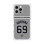 プレミアムスクエアケース with MagSafe［ 読売ジャイアンツ - #69 HIRAYAMA - ビジター ］