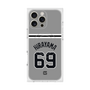 プレミアムスクエアケース with MagSafe［ 読売ジャイアンツ - #69 HIRAYAMA - ビジター ］