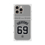 プレミアムスクエアケース with MagSafe［ 読売ジャイアンツ - #69 HIRAYAMA - ビジター ］