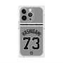 プレミアムスクエアケース with MagSafe［ 読売ジャイアンツ - #73 HASHIGAMI - ビジター ］