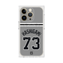 プレミアムスクエアケース with MagSafe［ 読売ジャイアンツ - #73 HASHIGAMI - ビジター ］
