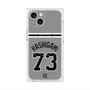 プレミアムスクエアケース with MagSafe［ 読売ジャイアンツ - #73 HASHIGAMI - ビジター ］