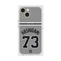 プレミアムスクエアケース with MagSafe［ 読売ジャイアンツ - #73 HASHIGAMI - ビジター ］