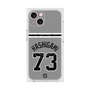 プレミアムスクエアケース with MagSafe［ 読売ジャイアンツ - #73 HASHIGAMI - ビジター ］