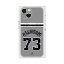 プレミアムスクエアケース with MagSafe［ 読売ジャイアンツ - #73 HASHIGAMI - ビジター ］