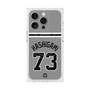 プレミアムスクエアケース with MagSafe［ 読売ジャイアンツ - #73 HASHIGAMI - ビジター ］