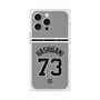 プレミアムスクエアケース with MagSafe［ 読売ジャイアンツ - #73 HASHIGAMI - ビジター ］
