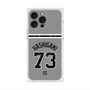 プレミアムスクエアケース with MagSafe［ 読売ジャイアンツ - #73 HASHIGAMI - ビジター ］