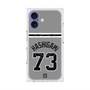 プレミアムスクエアケース with MagSafe［ 読売ジャイアンツ - #73 HASHIGAMI - ビジター ］
