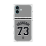 プレミアムスクエアケース with MagSafe［ 読売ジャイアンツ - #73 HASHIGAMI - ビジター ］