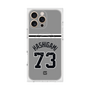 プレミアムスクエアケース with MagSafe［ 読売ジャイアンツ - #73 HASHIGAMI - ビジター ］