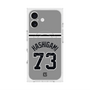 プレミアムスクエアケース with MagSafe［ 読売ジャイアンツ - #73 HASHIGAMI - ビジター ］