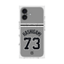 プレミアムスクエアケース with MagSafe［ 読売ジャイアンツ - #73 HASHIGAMI - ビジター ］