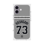 プレミアムスクエアケース with MagSafe［ 読売ジャイアンツ - #73 HASHIGAMI - ビジター ］