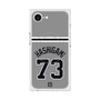 プレミアムスクエアケース with MagSafe［ 読売ジャイアンツ - #73 HASHIGAMI - ビジター ］