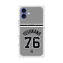 プレミアムスクエアケース with MagSafe［ 読売ジャイアンツ - #76 YOSHIKAWA - ビジター ］