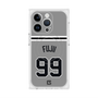 プレミアムスクエアケース with MagSafe［ 読売ジャイアンツ - #99 FUJII - ビジター ］