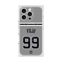 プレミアムスクエアケース with MagSafe［ 読売ジャイアンツ - #99 FUJII - ビジター ］