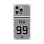 プレミアムスクエアケース with MagSafe［ 読売ジャイアンツ - #99 FUJII - ビジター ］