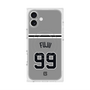 プレミアムスクエアケース with MagSafe［ 読売ジャイアンツ - #99 FUJII - ビジター ］