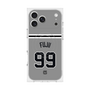 プレミアムスクエアケース with MagSafe［ 読売ジャイアンツ - #99 FUJII - ビジター ］