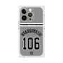 プレミアムスクエアケース with MagSafe［ 読売ジャイアンツ - #106 WAKABAYASHI - ビジター ］
