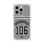 プレミアムスクエアケース with MagSafe［ 読売ジャイアンツ - #106 WAKABAYASHI - ビジター ］