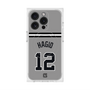プレミアムスクエアケース with MagSafe［ 読売ジャイアンツ - #12 HAGIO - ビジター ］