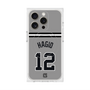 プレミアムスクエアケース with MagSafe［ 読売ジャイアンツ - #12 HAGIO - ビジター ］