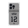 プレミアムスクエアケース with MagSafe［ 読売ジャイアンツ - #12 HAGIO - ビジター ］