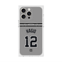 プレミアムスクエアケース with MagSafe［ 読売ジャイアンツ - #12 HAGIO - ビジター ］