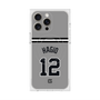 プレミアムスクエアケース with MagSafe［ 読売ジャイアンツ - #12 HAGIO - ビジター ］